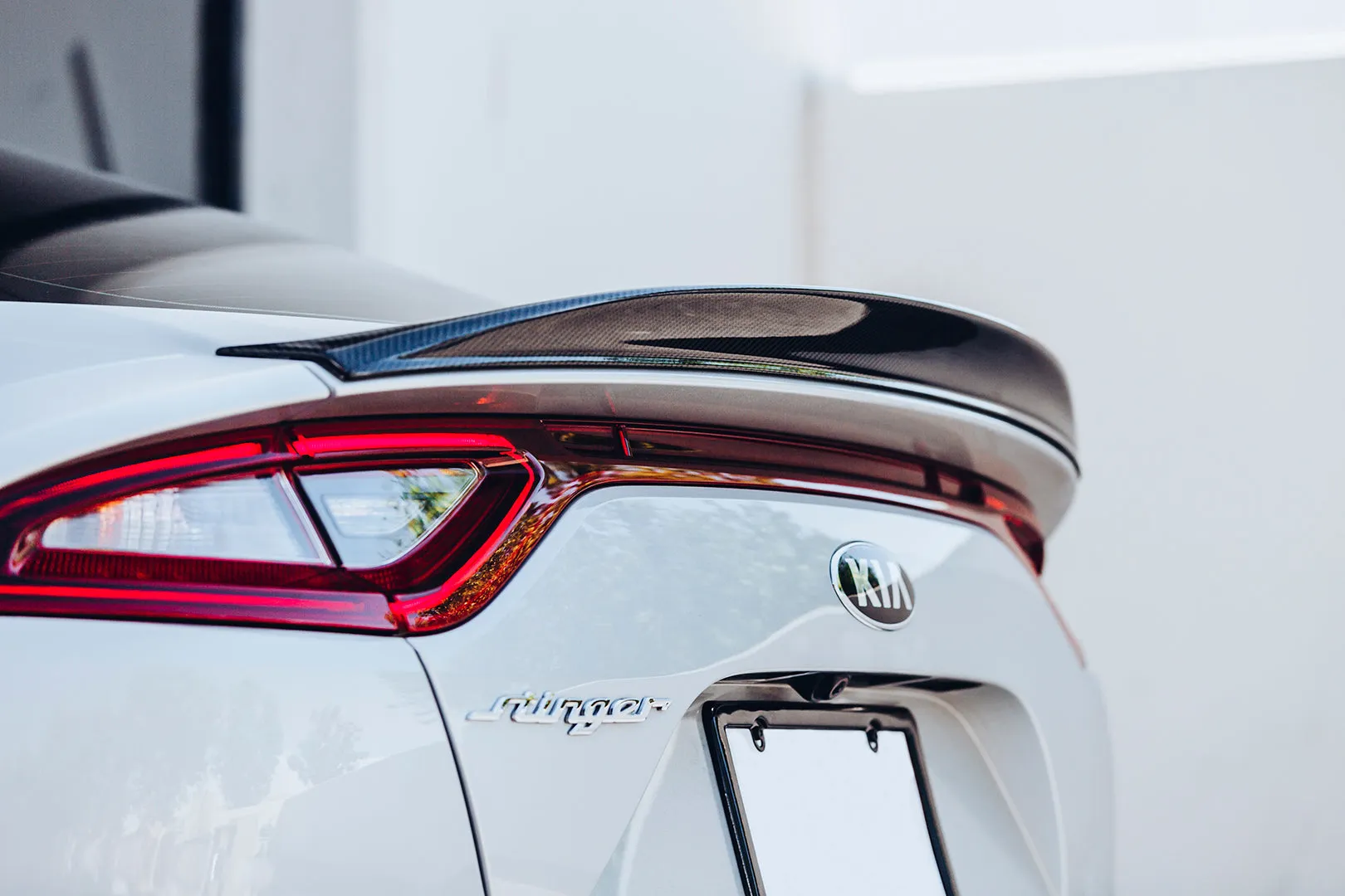 2018-2023 Kia Stinger Carbon Fiber Rear Spoiler A-Style (Clearance Item)