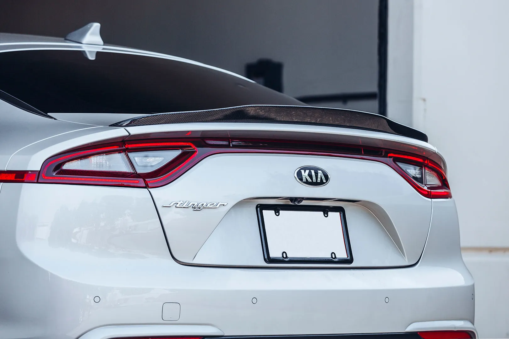 2018-2023 Kia Stinger Carbon Fiber Rear Spoiler B-Style (Clearance Item)
