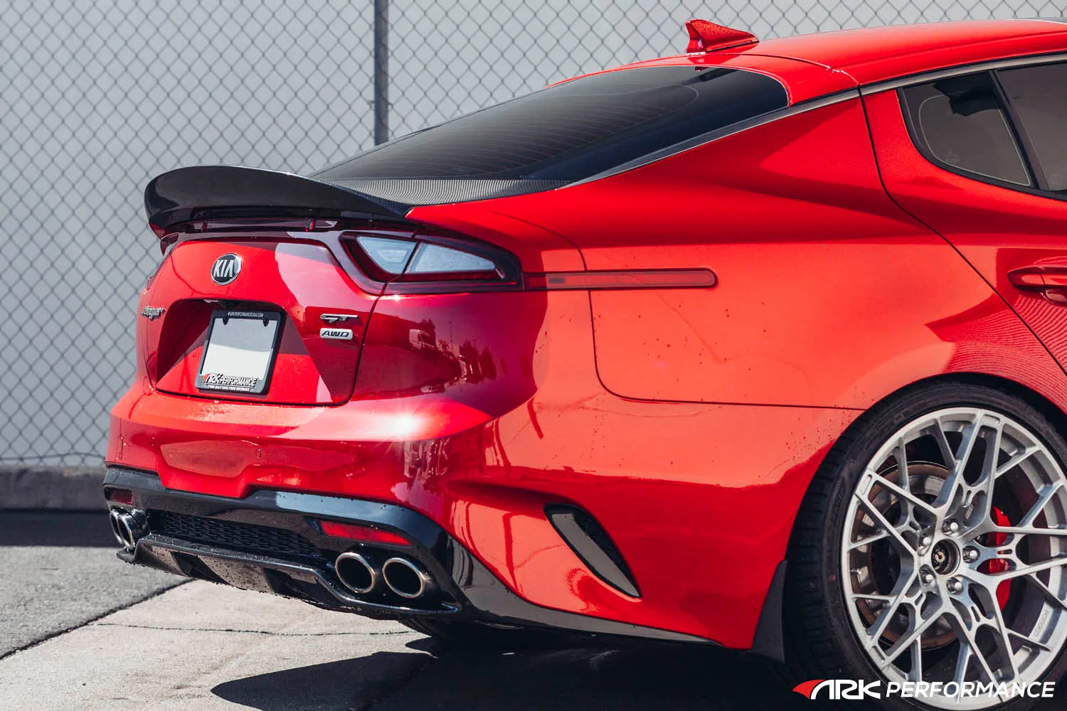 2018-2023 Kia Stinger Carbon Fiber Rear Trunk Decklid Type-B (Clearance Item)