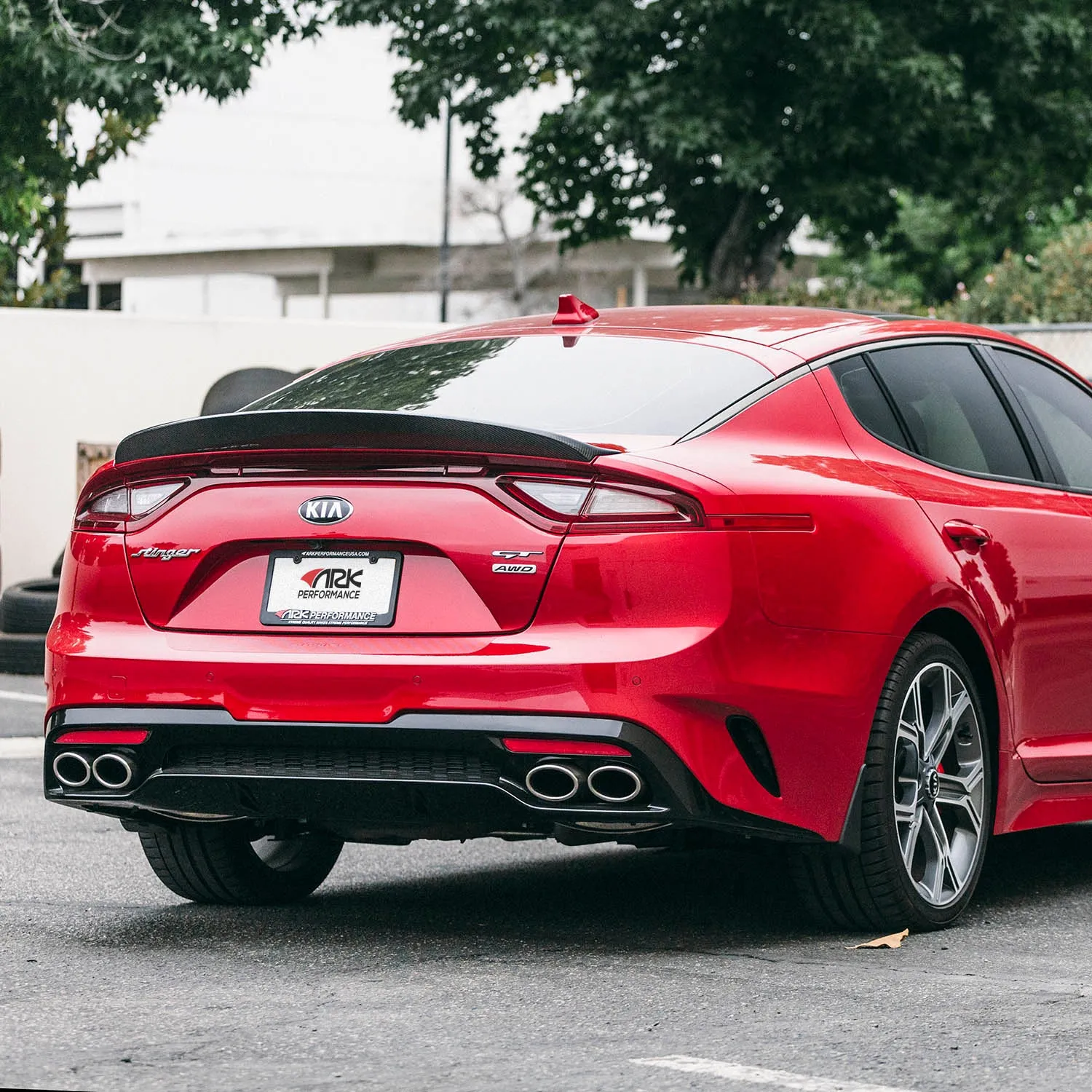 2018-2023 Kia Stinger Carbon Fiber S-FX Rear Spoiler Type-A (Clearance Item)