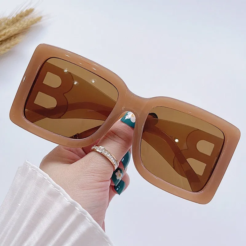 Brand Fashion Square Sunglasses