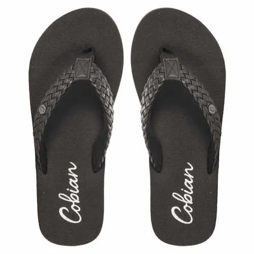 Cobian Womens Braided Bounce Black