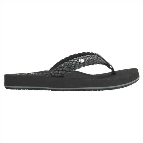 Cobian Womens Braided Bounce Black