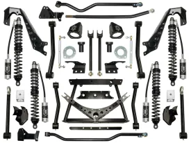 Icon 4.5-6" Coilover Conversion System Stage 1 Kit for 2007-2018 Jeep Wrangler JK 4WD RWD