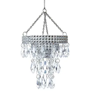 Kurt Adler Chandelier Acrylic Ornament, T0807