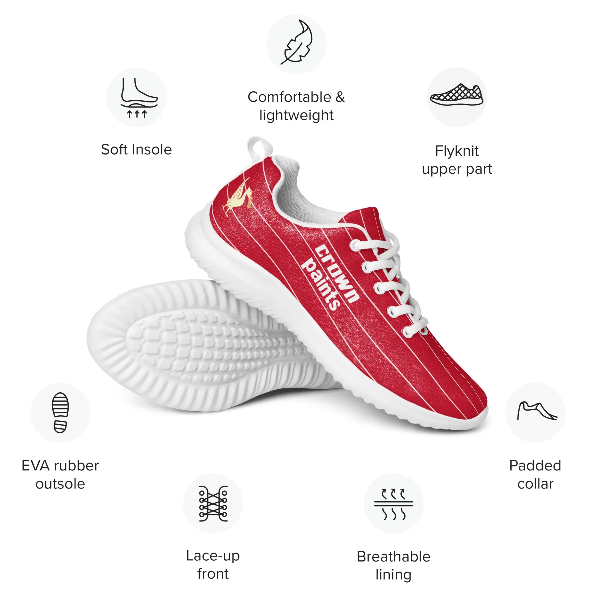 Liverpool Retro Crown Paints Men’s Trainers
