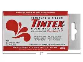 Tintex Brand Scarlet Red Dye
