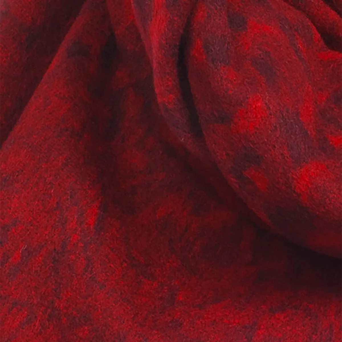 Ugg Cashmere & Wool Wrap Red and Brown