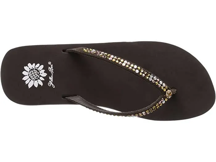 Yellow Box Womens Jello Bronze Brown